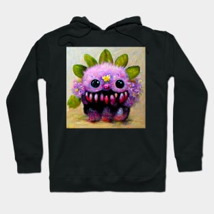 Cute flower monster for gardeners Hoodie